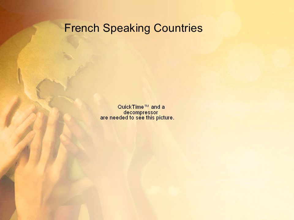 French Speaking Countries