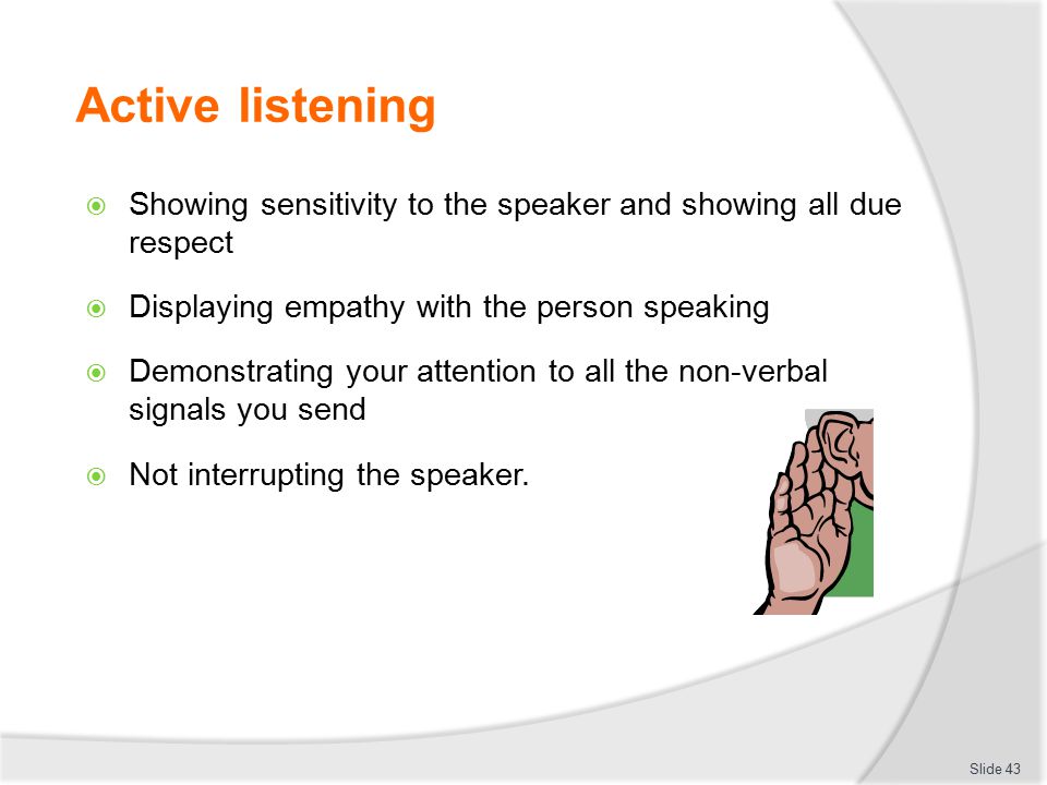 effective informational listening effective informational listening