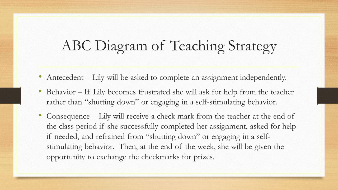 case study of autism student case study of autism student