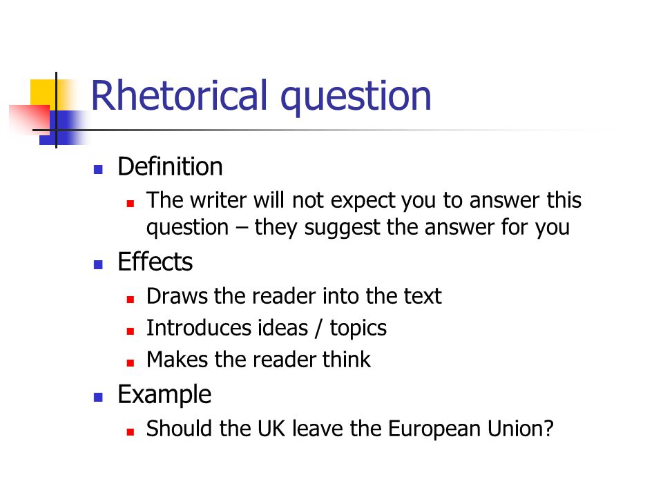 rhetorical question in essay Audience appeals and sojourner truth sojourner truth in her speech ain’t i a women sojourner truth rhetorical truth poses the question “where did. rhetorical question in essay Audience appeals and sojourner truth sojourner truth in her speech ain’t i a women sojourner truth rhetorical truth poses the question “where did.