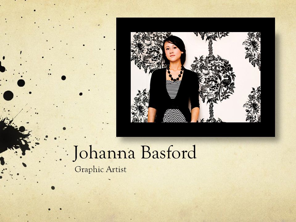 Johanna Basford Graphic Artist