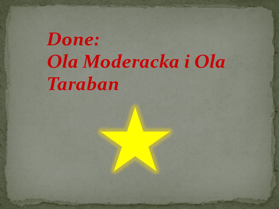 Done: Ola Moderacka i Ola Taraban