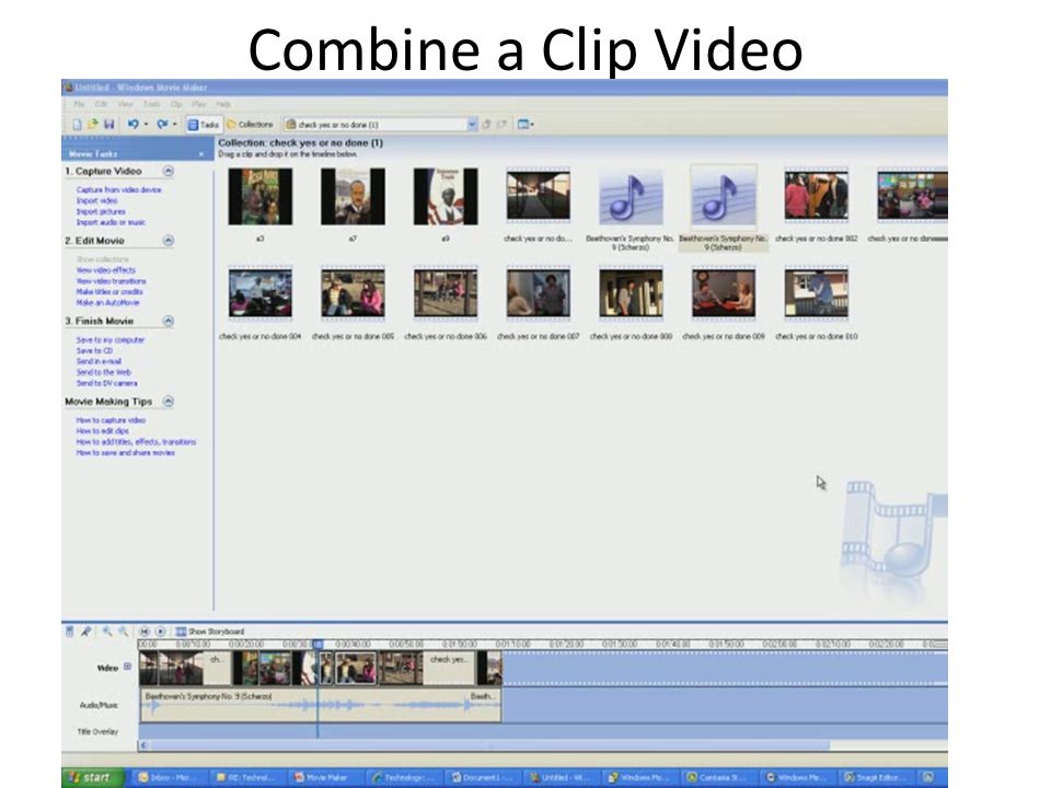 Combine a Clip Video