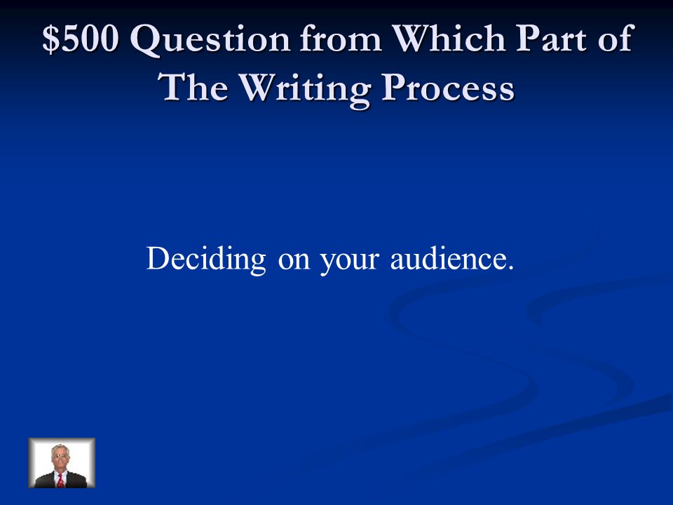 $400 Answer from Which Part of The Writing Process Publishing