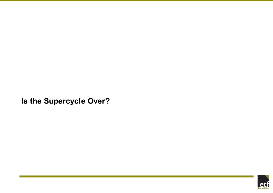 Is the Supercycle Over