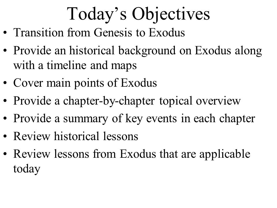 the summary of the book of exodus the summary of the book of exodus