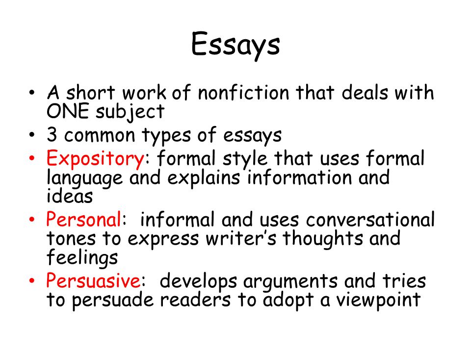 tone essays Tone is an author's attitude towards his subject and audience (see references 1) since a narrative essay (see references 2) is essentially an autobiographical story making a point, the tone of the essay depends upon the emotional investment, or lack of it, the author demonstrates the types of tone. tone essays Tone is an author's attitude towards his subject and audience (see references 1) since a narrative essay (see references 2) is essentially an autobiographical story making a point, the tone of the essay depends upon the emotional investment, or lack of it, the author demonstrates the types of tone.