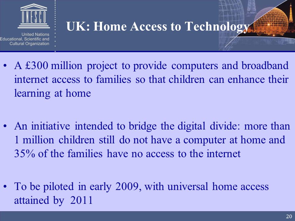 Universal home access project Universal home access project
