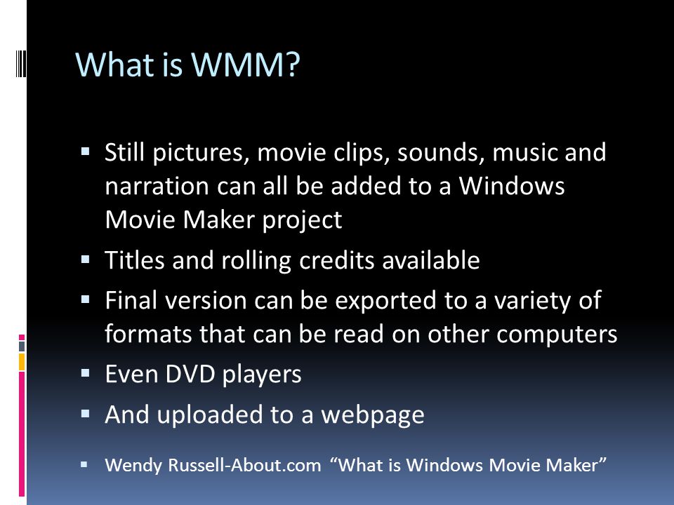 What is WMM.