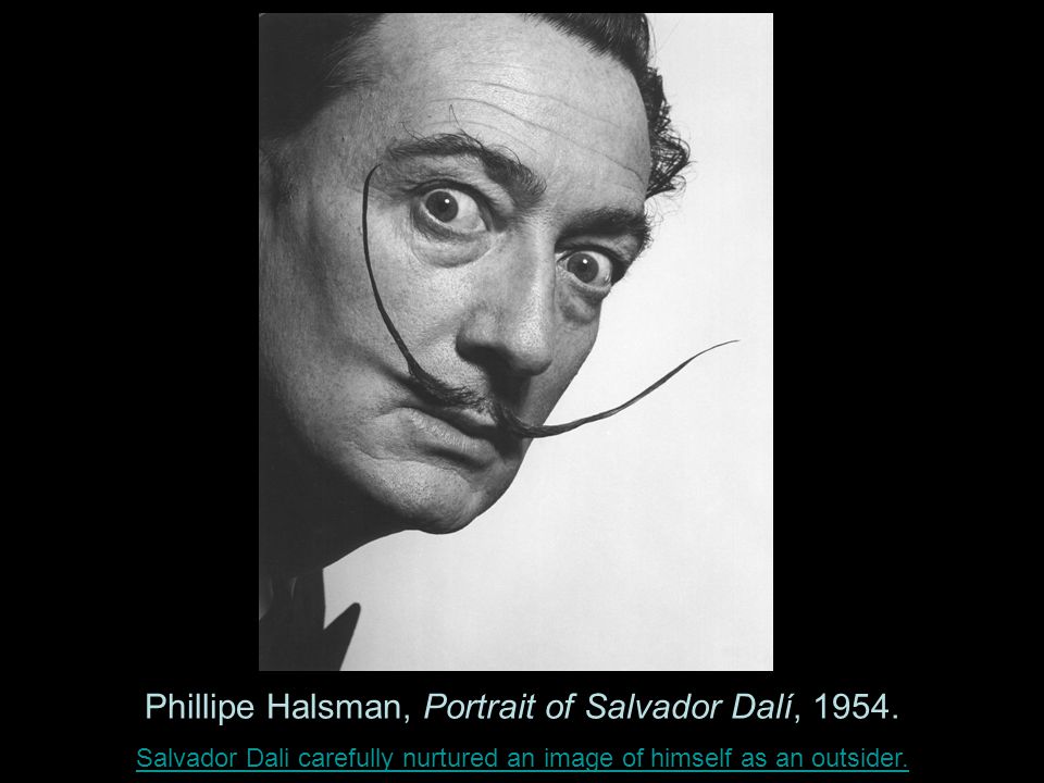 Phillipe Halsman, Portrait of Salvador Dalí, 1954.