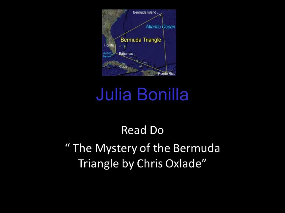 Paper presentation on bermuda triangle