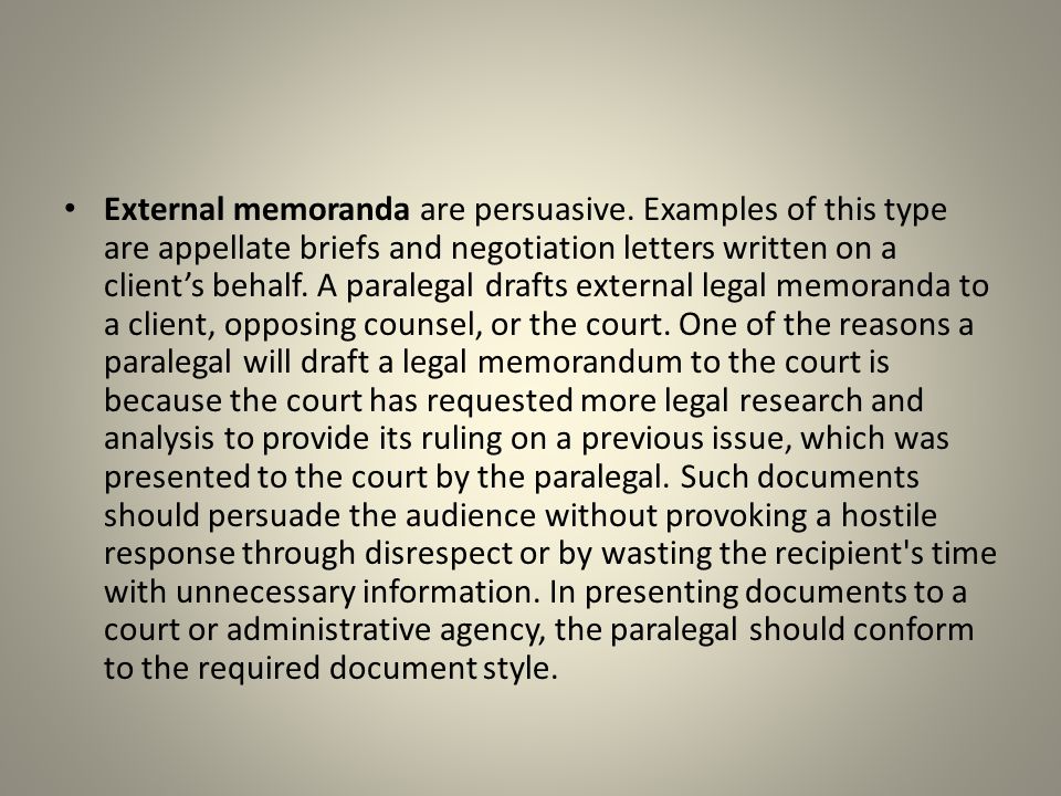 Thesis paragraph appellate brief