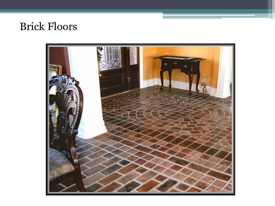 Brick Floors