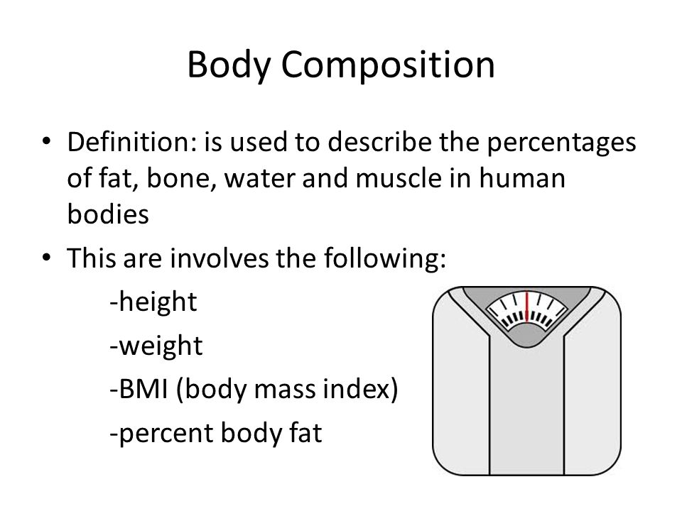 body composition definition
