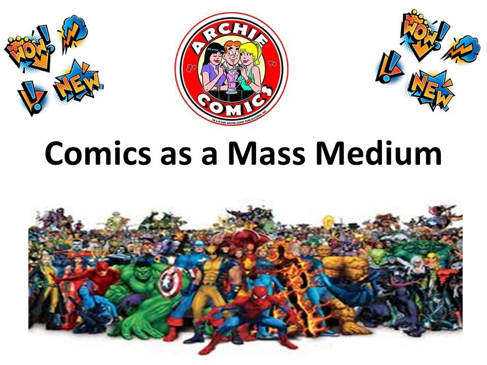 Comics as a Mass Medium