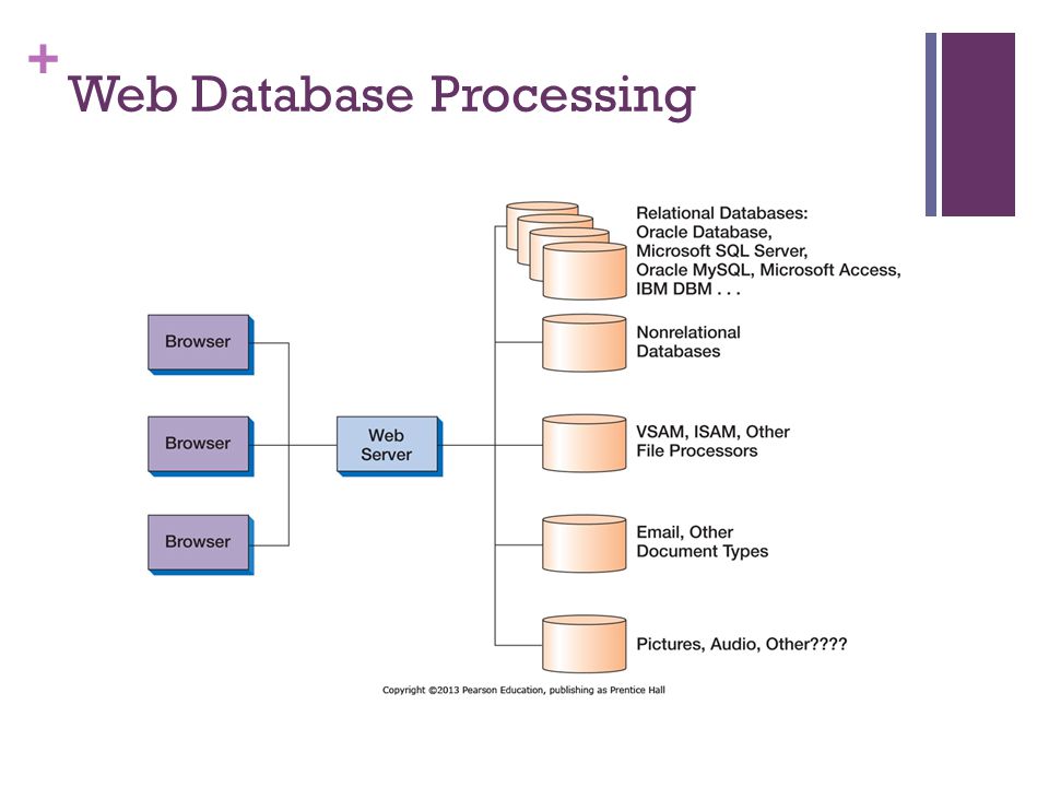 + Web Database Processing