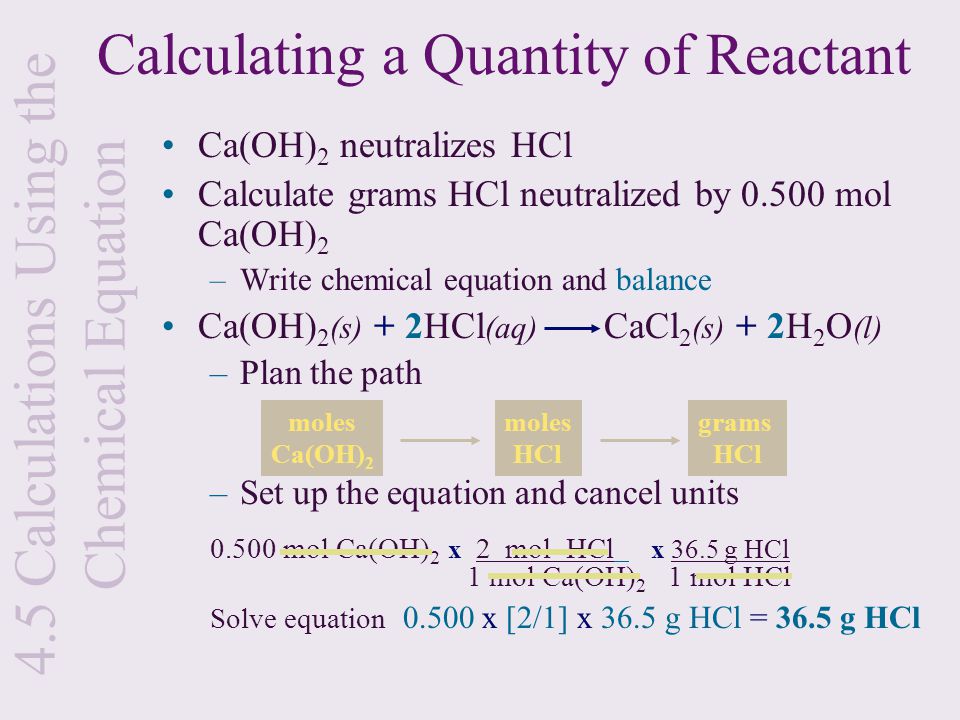 Balance Equations Chemistry Calculator Chapter 4 Calculations And The Chemical Equation Denniston Topping Chemistry Balancing Calculator