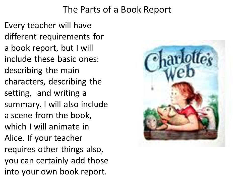 what does a book report need to have what does a book report need to have