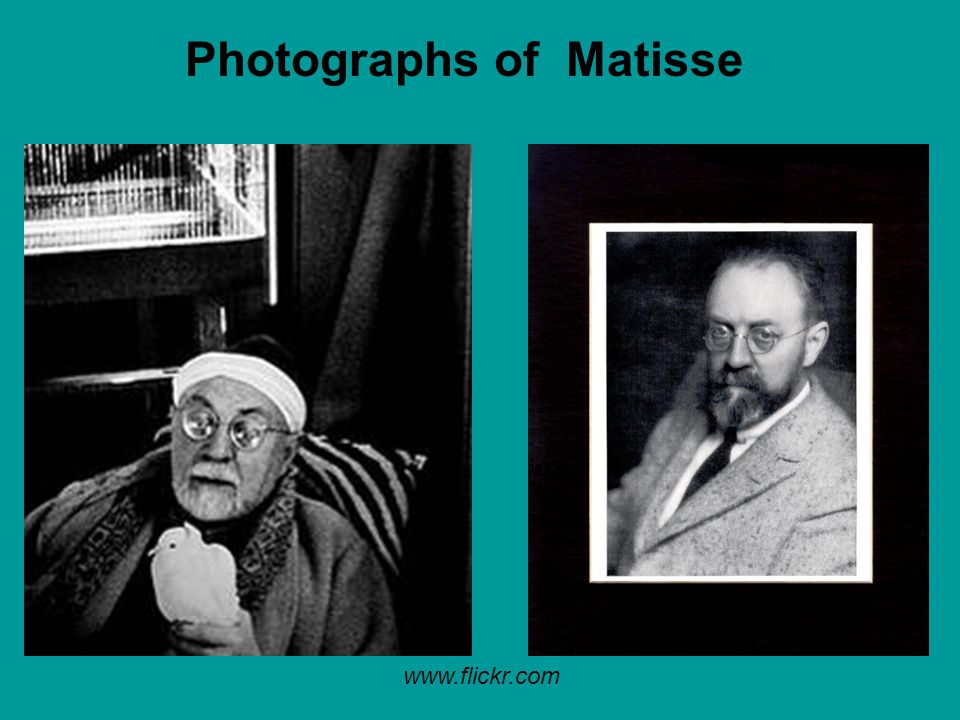 Photographs of Matisse