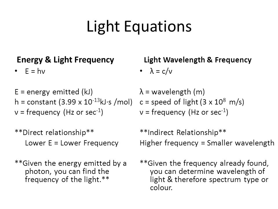 Equation To Find Energy Of A Photon With Given Wavelength 2 3 Electron Arrangement Atomic Emission Spectra Ppt Download