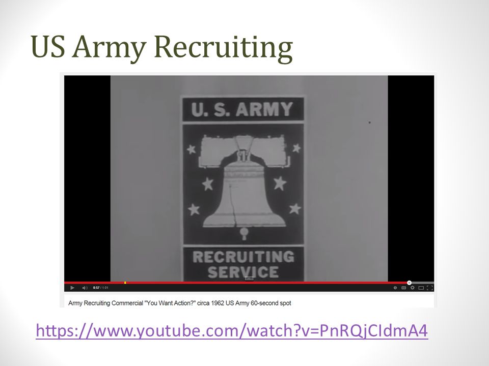 US Army Recruiting   v=PnRQjCIdmA4