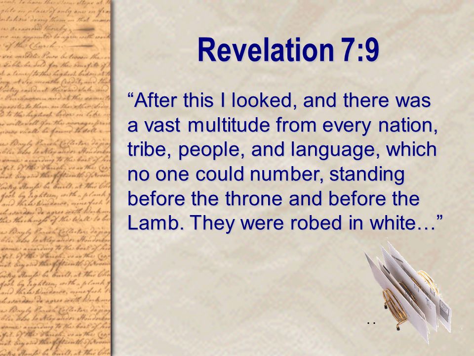 Revelation 7:9.