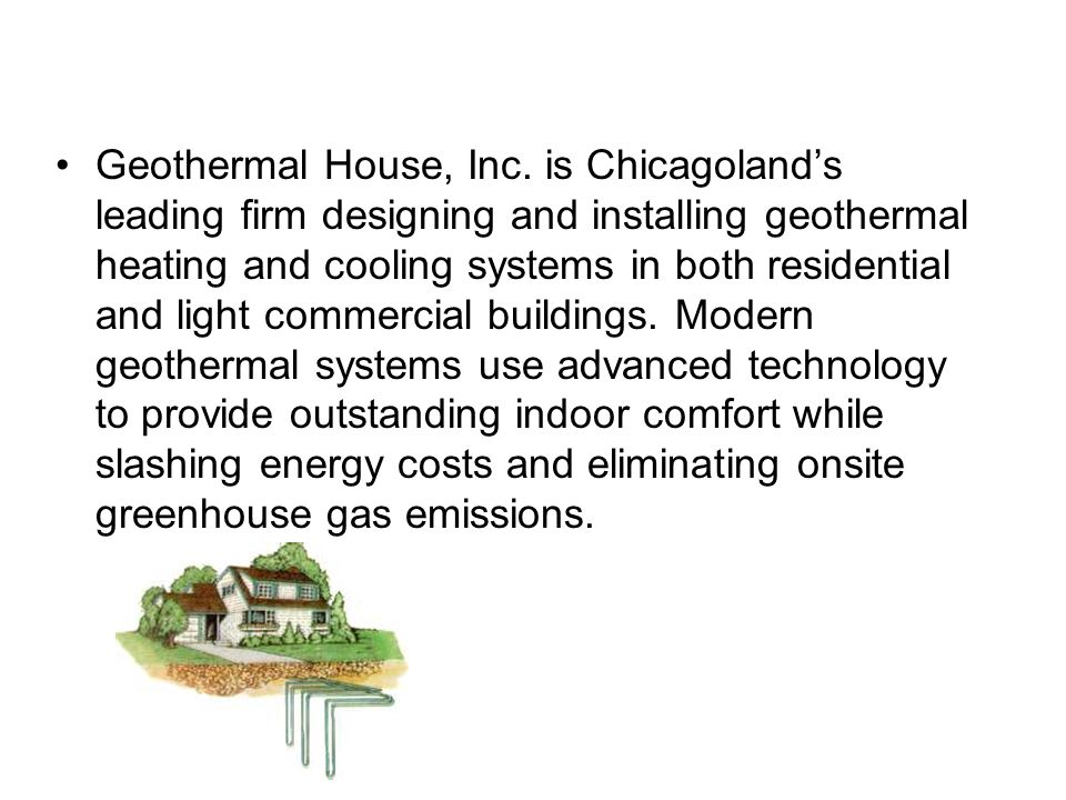 Geothermal House, Inc.