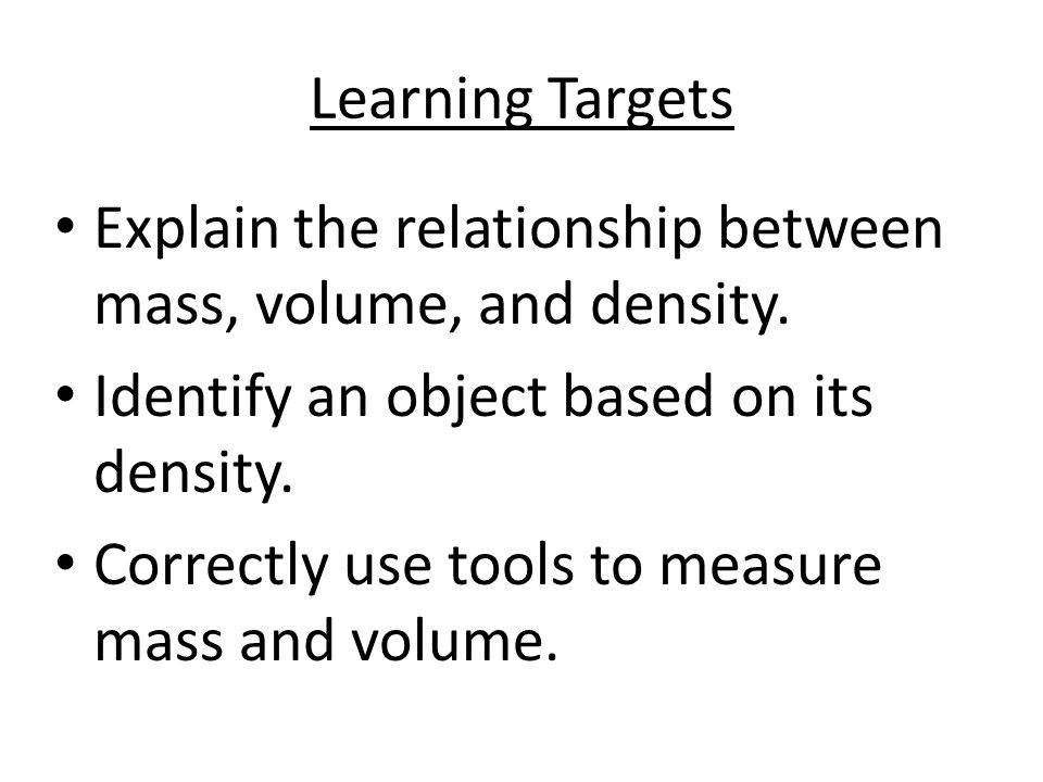 tools to measure volume