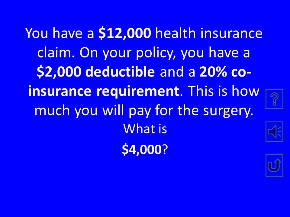 These two terms both refer to a specific dollar amount you pay every time you make a claim on your insurance.