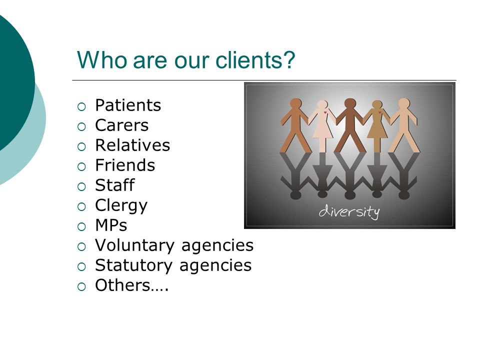 Who are our clients.