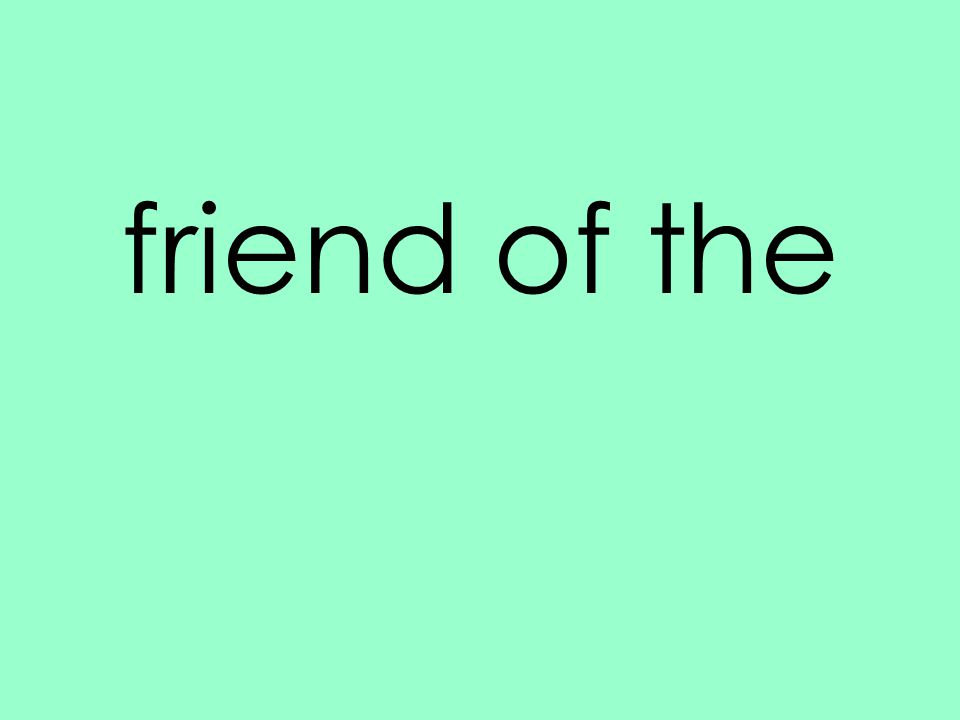 friend of the