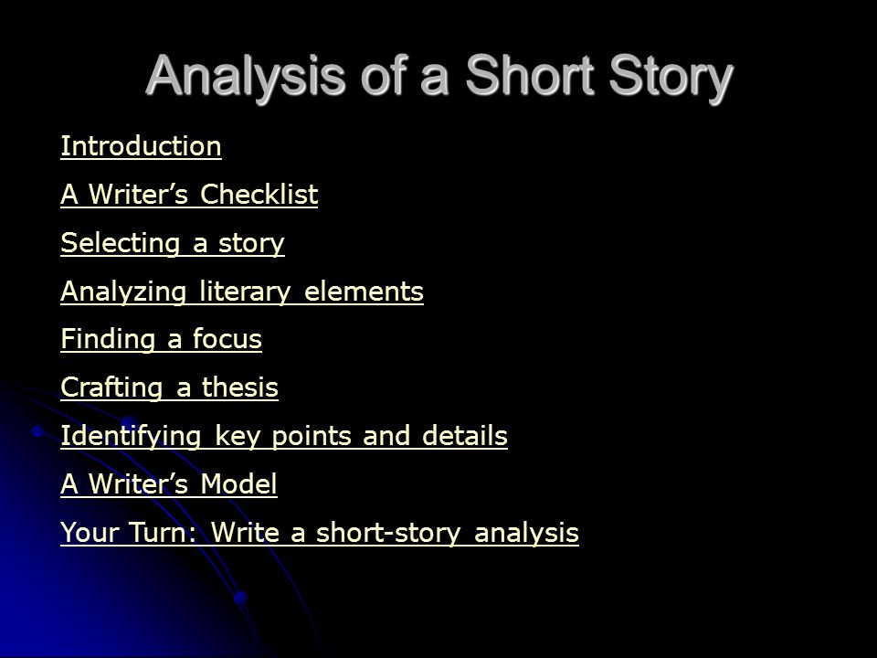 write analysis essay short story write analysis essay short story