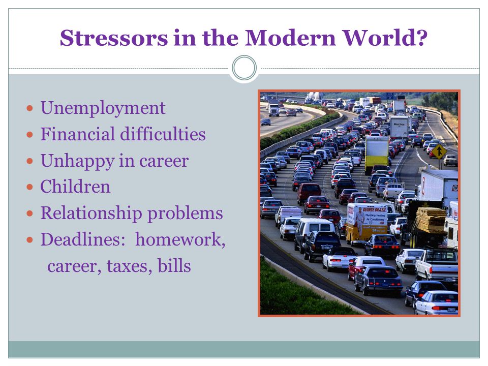 Stressors in the Modern World.