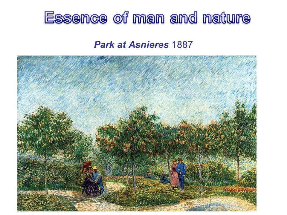 Park at Asnieres 1887