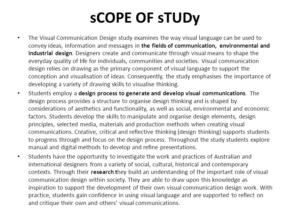 Dissertation Study