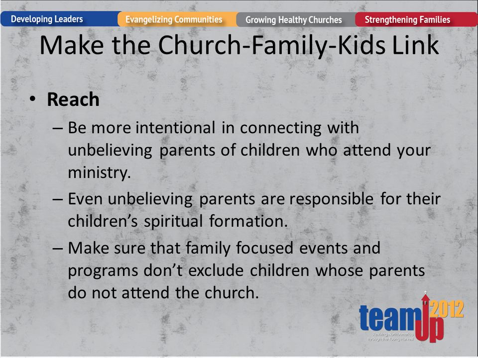 how to make a church program