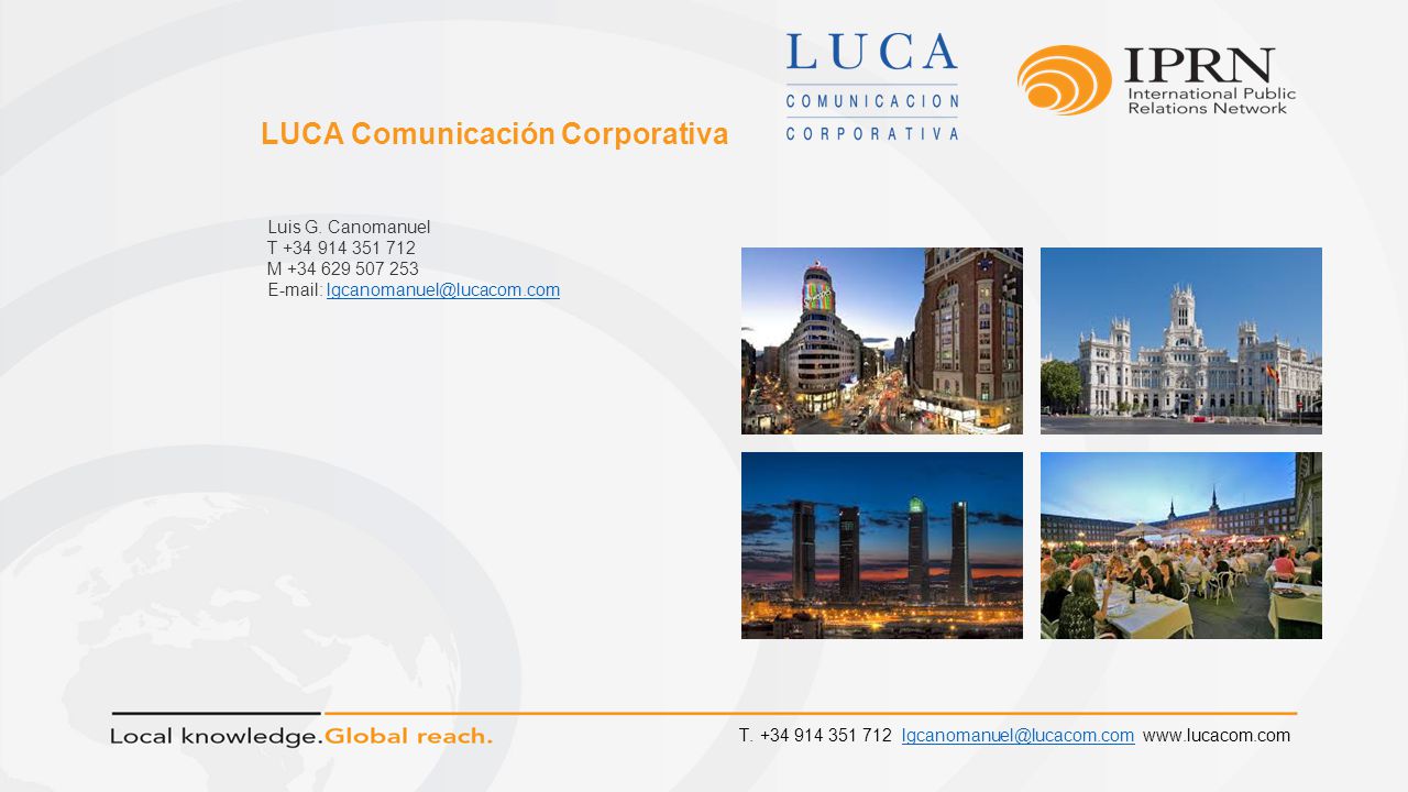 LUCA Comunicación Corporativa Luis G.
