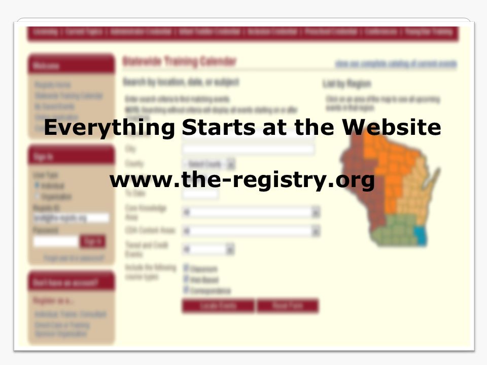 Everything Starts at the Website