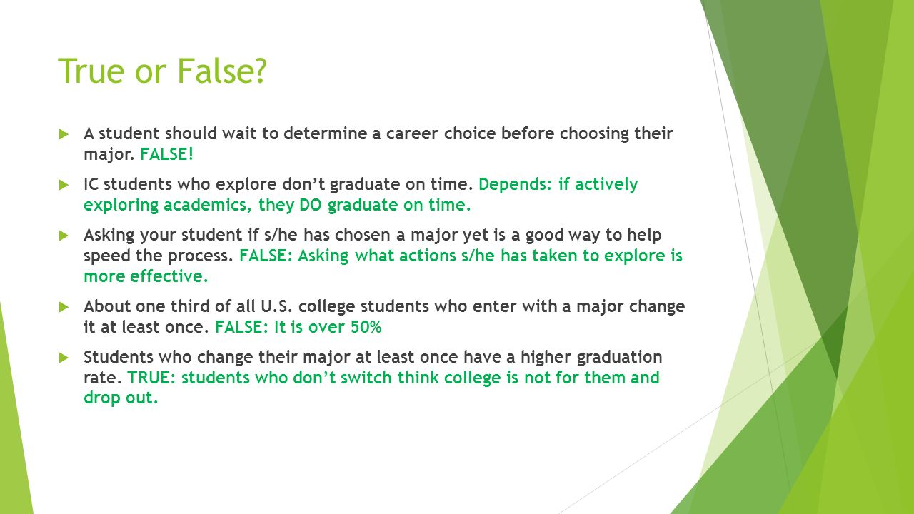 help choosing a major