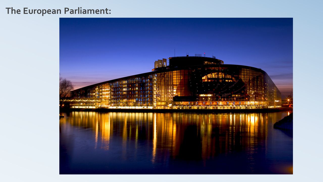 The European Parliament: