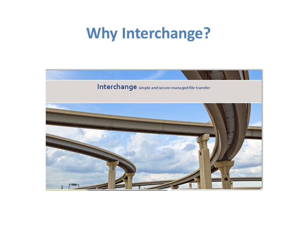 Why Interchange