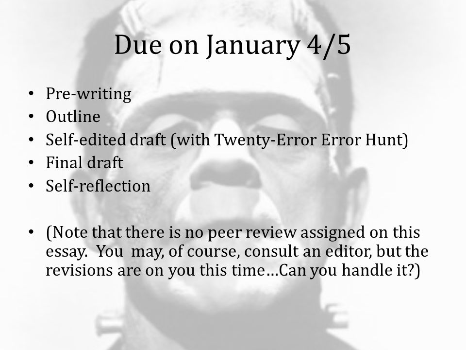 Essay Topics For Frankenstein