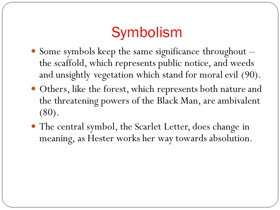 symbolism in the scarlet letter essay symbolism in the scarlet letter essay