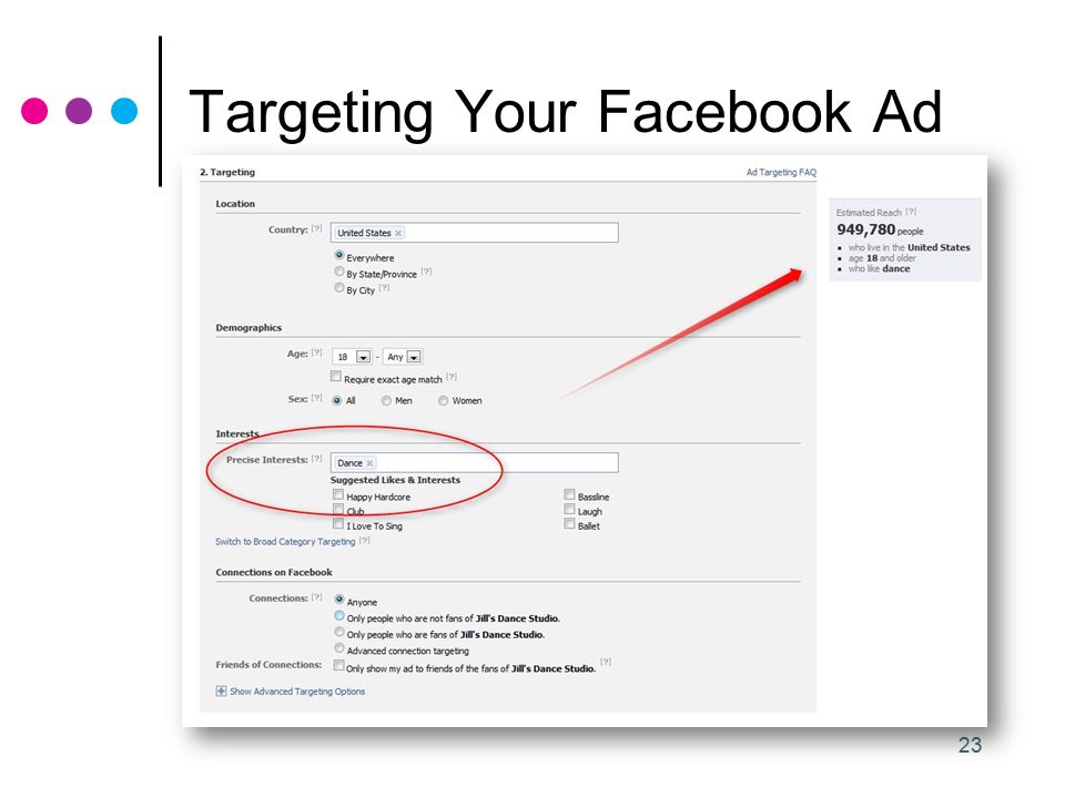 23 Targeting Your Facebook Ad