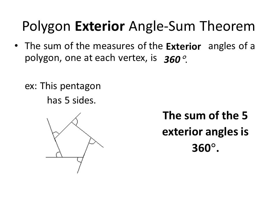 Finding Interior And Exterior Angles Of A Triangle How To Find Interior Angles