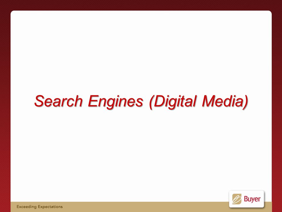 Search Engines (Digital Media)