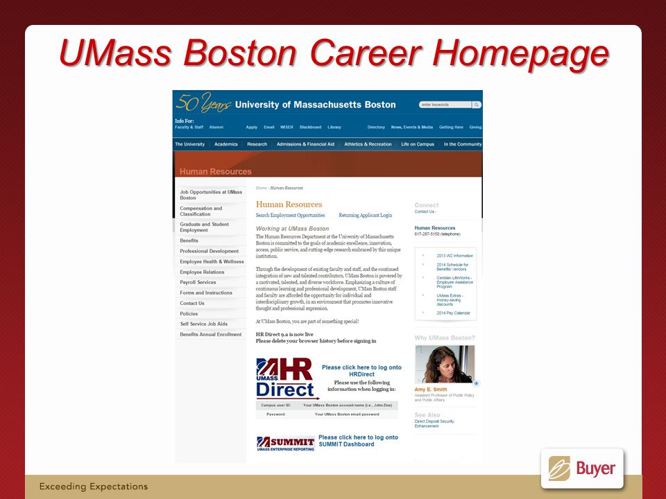 UMass Boston Career Homepage