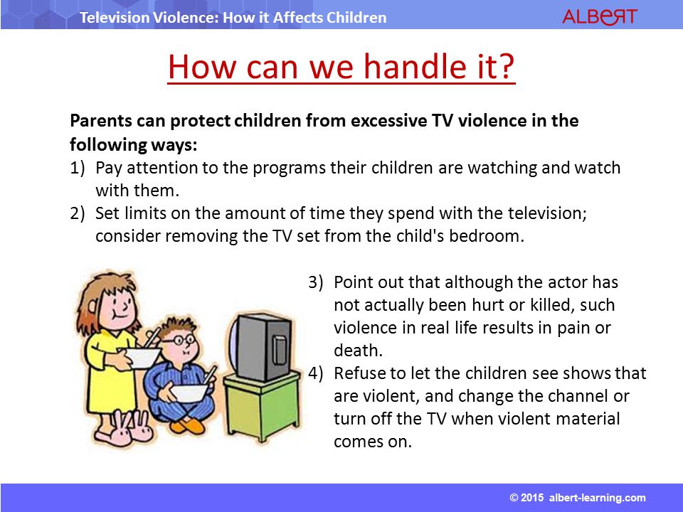 the negative effects of tv violence in children Negative effects on children from violent tv & movies according to the american academy of child and adolescent psychiatry. the negative effects of tv violence in children Negative effects on children from violent tv & movies according to the american academy of child and adolescent psychiatry.