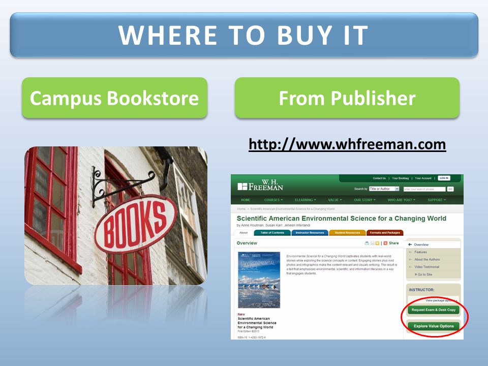 From Publisher   WHERE TO BUY IT Campus Bookstore
