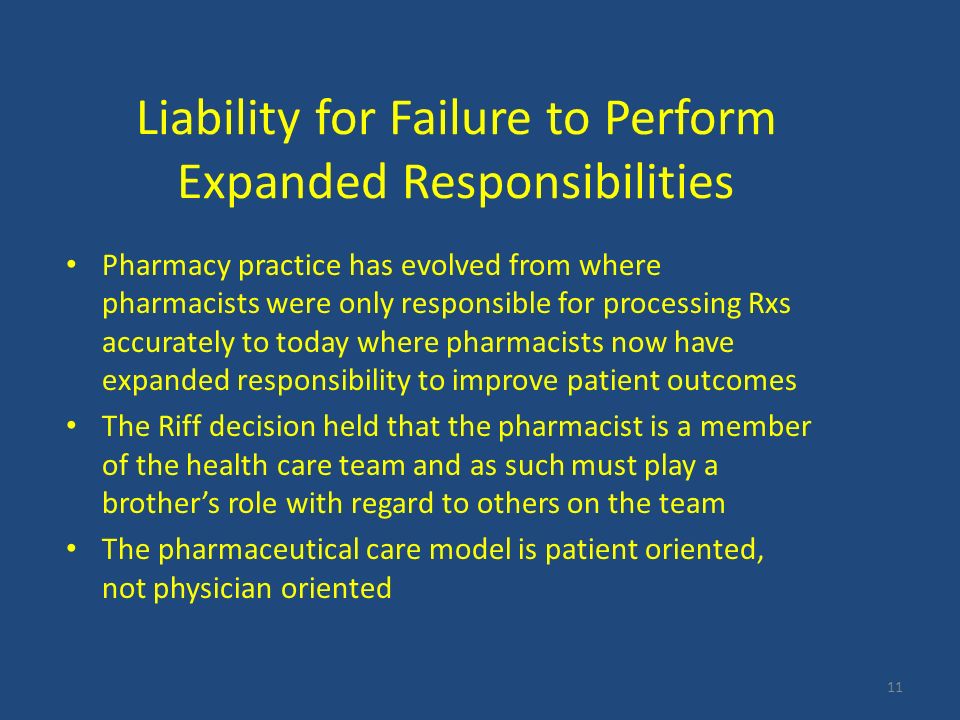 the role and responsibility of a pharmacist the role and responsibility of a pharmacist
